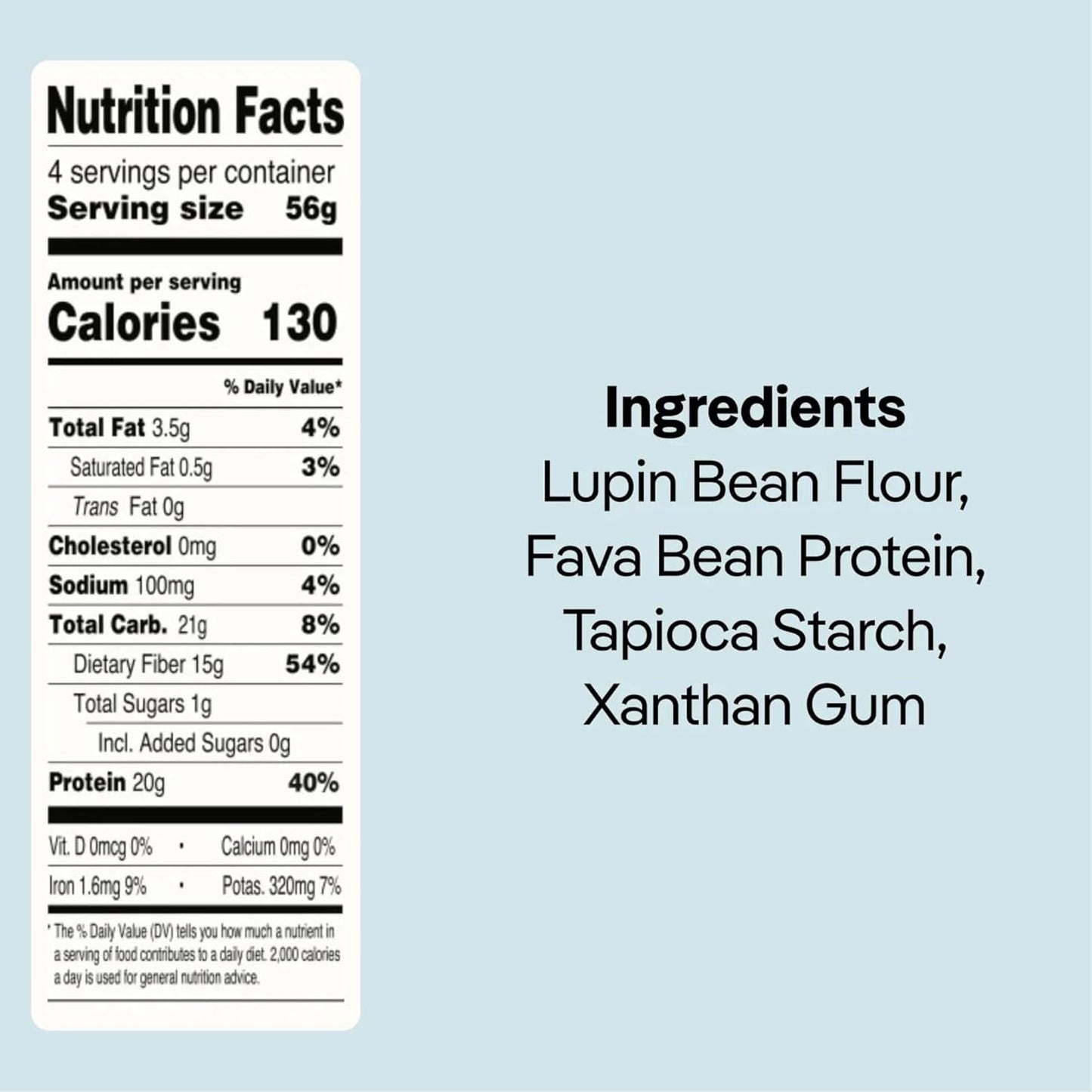 Kaizen Low Carb Keto Rice - Gluten-Free, High Protein (20g), Keto Friendly, Plant Based, Made with High Fiber Lupin Flour - 8 ounces (Pack of 3)