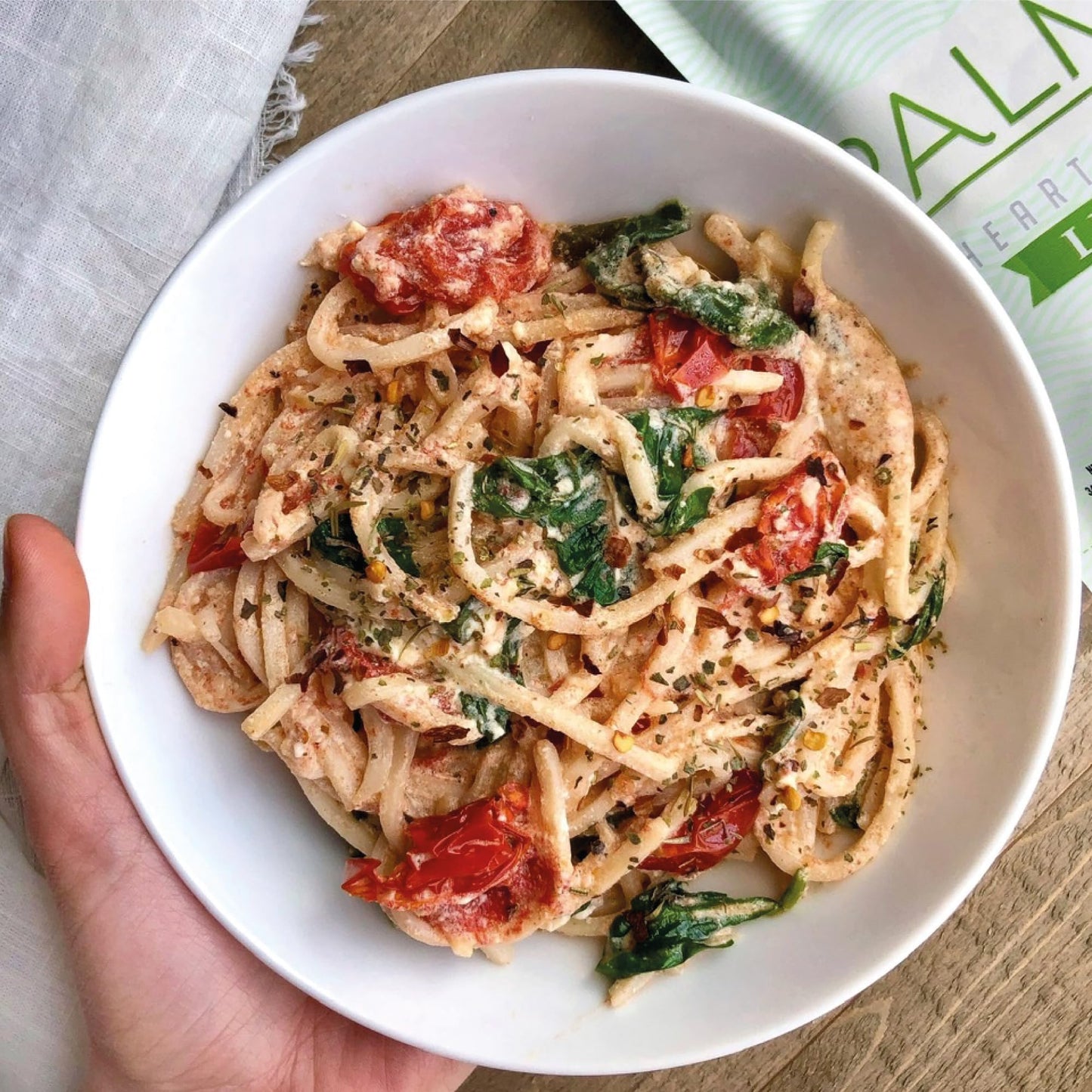 Palmini Linguine Pasta | Low-Carb Pasta, Low-Calorie Hearts of Palm Pasta | Keto Pasta, Gluten Free, Vegan, Non-GMO, Plant Based Pasta, Healthy Noodles | Seen on Shark Tank |(12 Ounce - Pack of 1)