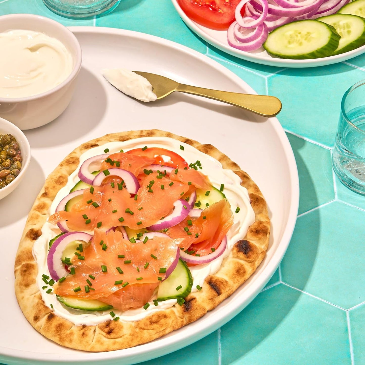 Toufayan KETO Flat Bread | High Fiber and Protein | Low Carb | No Sugar (3 Pack)