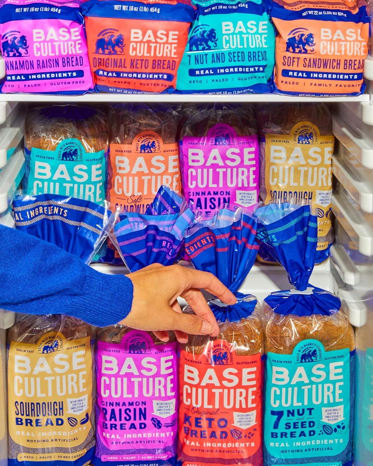Base Culture Keto Bread | Original, 100% Paleo, Gluten Free, Grain Free, Non-GMO, Dairy Free, Soy Free and Kosher | 16oz Loaf