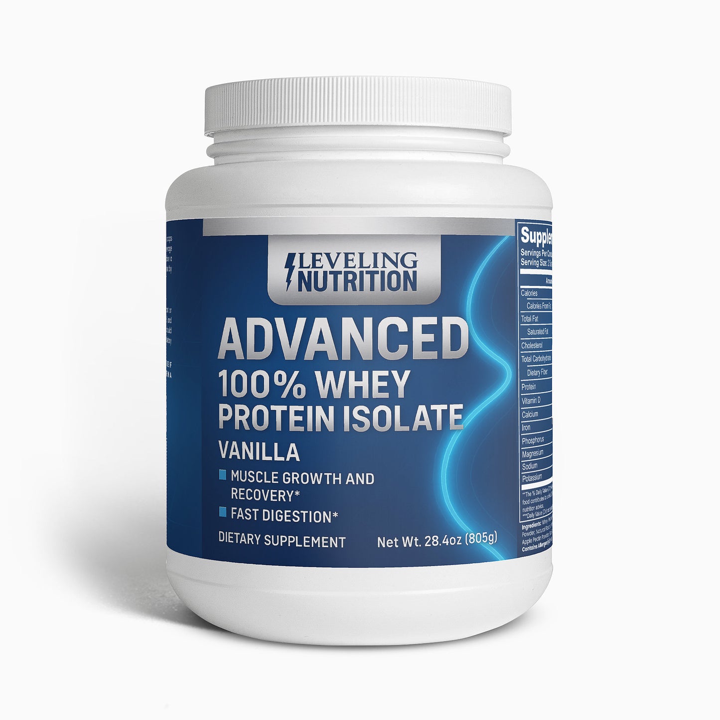 Advanced 100% Whey Protein Isolate (Vanilla)