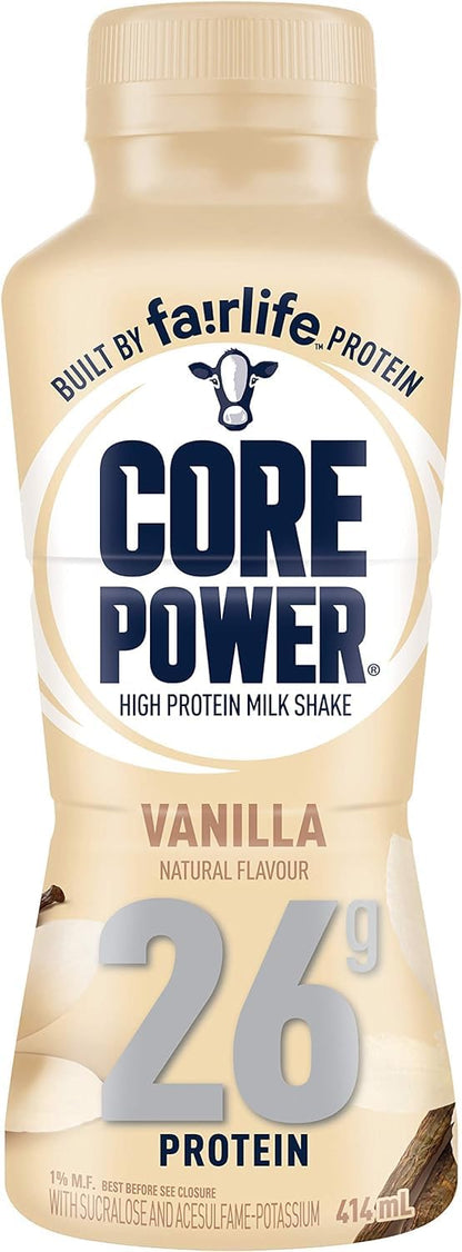 Core Power Milk Shake, High Protein, Vanilla Flavored