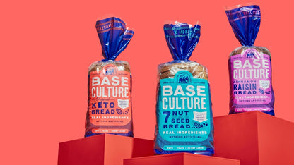 Base Culture Keto Bread | Original, 100% Paleo, Gluten Free, Grain Free, Non-GMO, Dairy Free, Soy Free and Kosher | 16oz Loaf