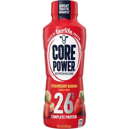 Core Power Protein Shake, Strawberry Banana