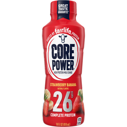 Core Power Protein Shake, Strawberry Banana
